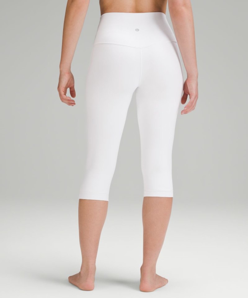 Lululemon lululemon Align™ High-Rise Crop 17" White Online Outlet Sale