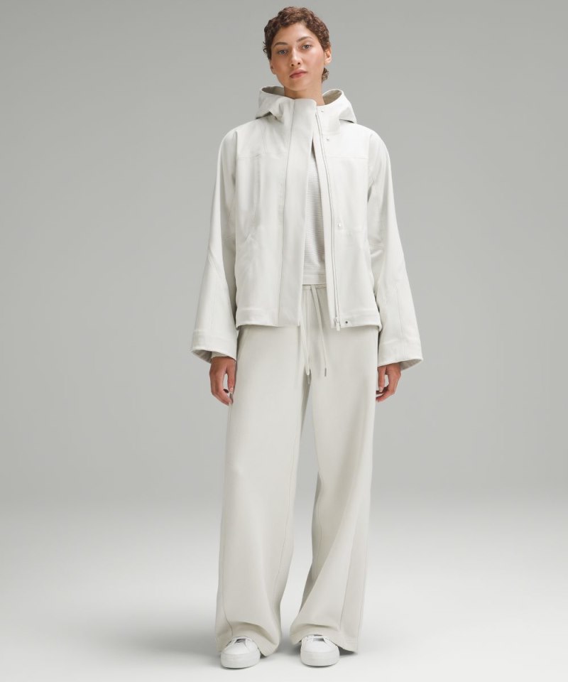 Lululemon RepelShell Cinch-Back Rain Jacket Bone Online Outlet Sale