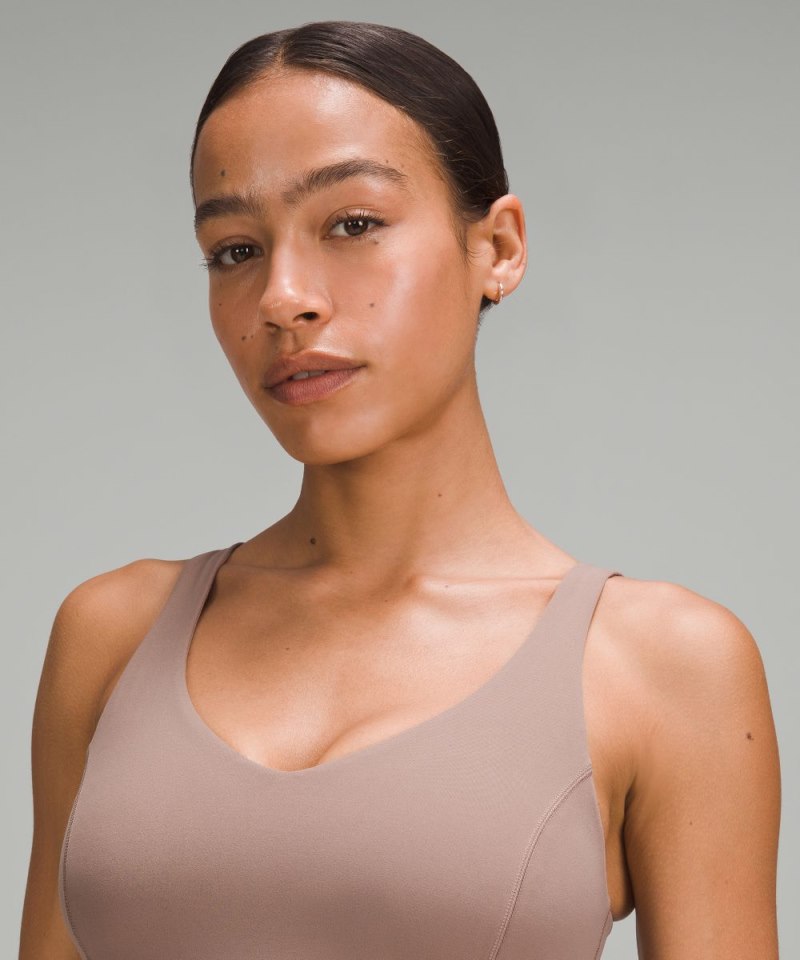 Lululemon lululemon Align™ Tank Top *Light Support, C / D Cup Taupetastic Online Outlet Sale
