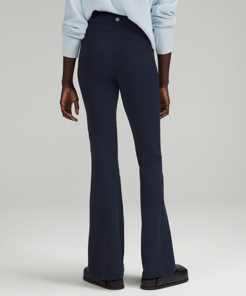 Lululemon Groove Super-High-Rise Nulu Flared Pant *Regular True Navy Online Outlet Sale