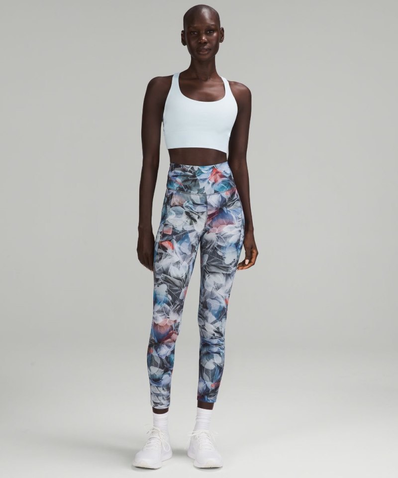 Lululemon Fast and Free High-Rise Tight 25” Pockets *Updated Luminescent Floral Multi Online Outlet Sale