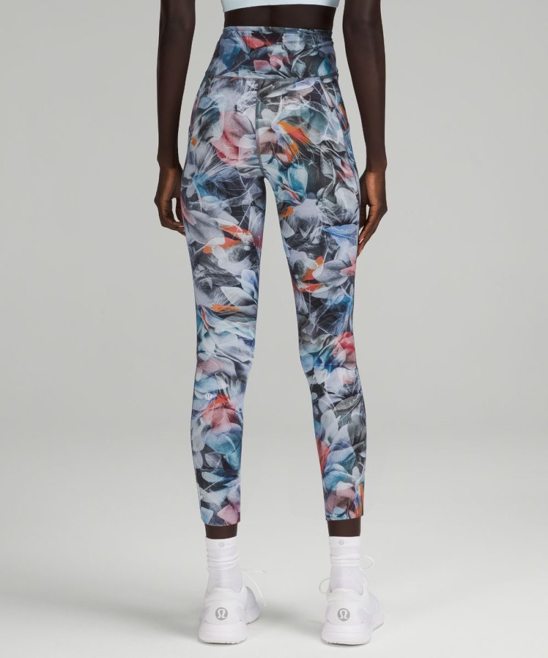 Lululemon Fast and Free High-Rise Tight 25” Pockets *Updated Luminescent Floral Multi Online Outlet Sale