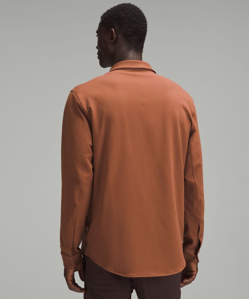 Lululemon Soft Knit Overshirt *French Terry Sable Online Outlet Sale