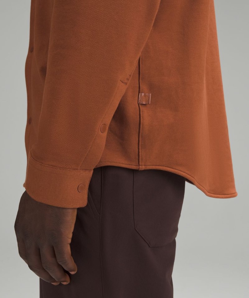 Lululemon Soft Knit Overshirt *French Terry Sable Online Outlet Sale