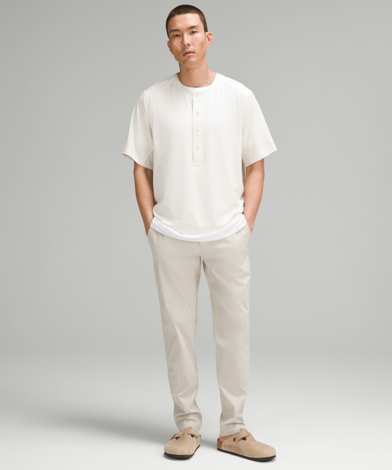 Lululemon ABC Slim-Fit Trouser 34"L *WovenAir Mojave Tan Online Outlet Sale