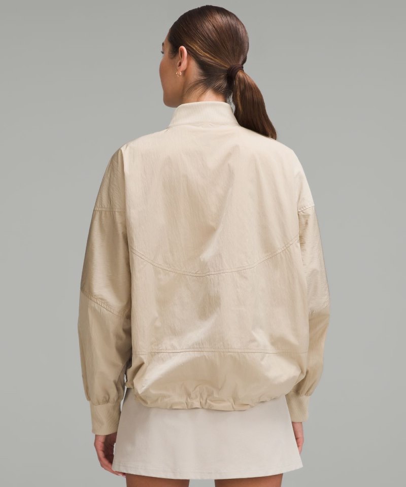 Lululemon Lightweight Hem-Cinch Bomber Jacket Trench Online Outlet Sale