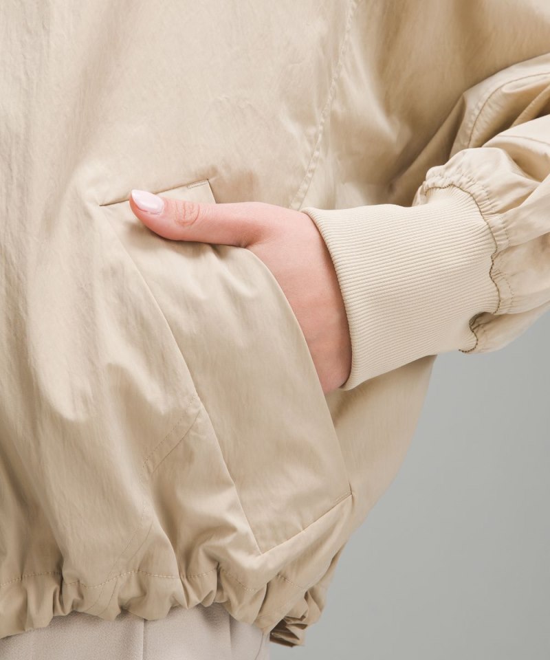 Lululemon Lightweight Hem-Cinch Bomber Jacket Trench Online Outlet Sale