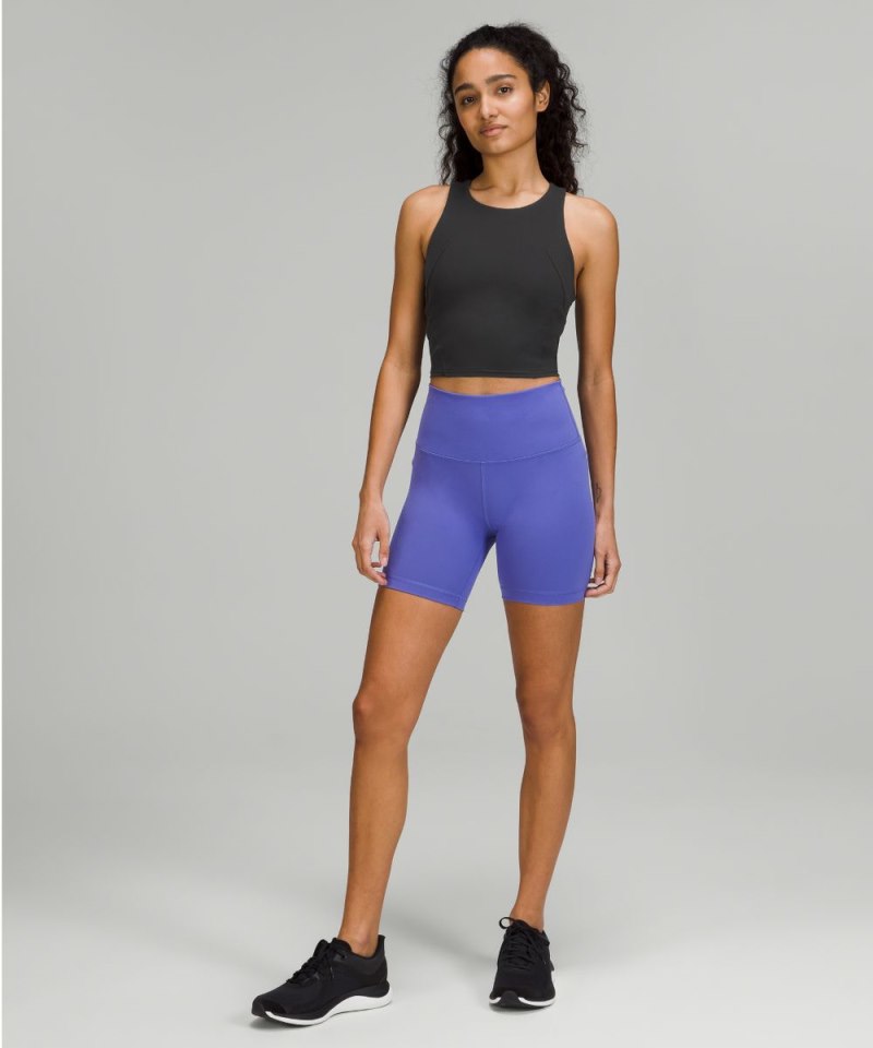 Lululemon Wunder Train Racerback Tank Top Black Online Outlet Sale