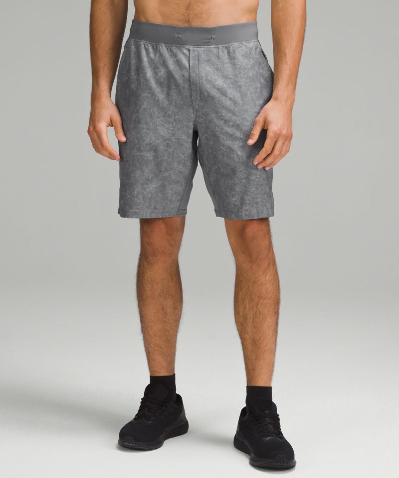 Lululemon T.H.E. Linerless Short 9" Gravel Dust Asphalt Grey Multi Online Outlet Sale