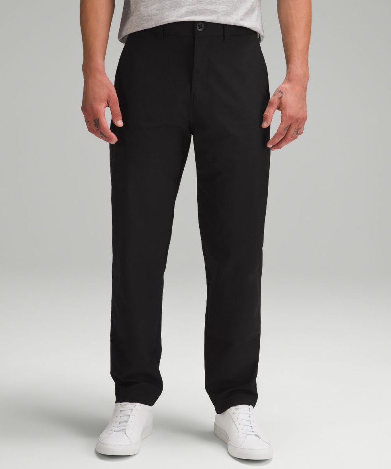 Lululemon Relaxed-Tapered Smooth Twill Trouser Black Online Outlet Sale