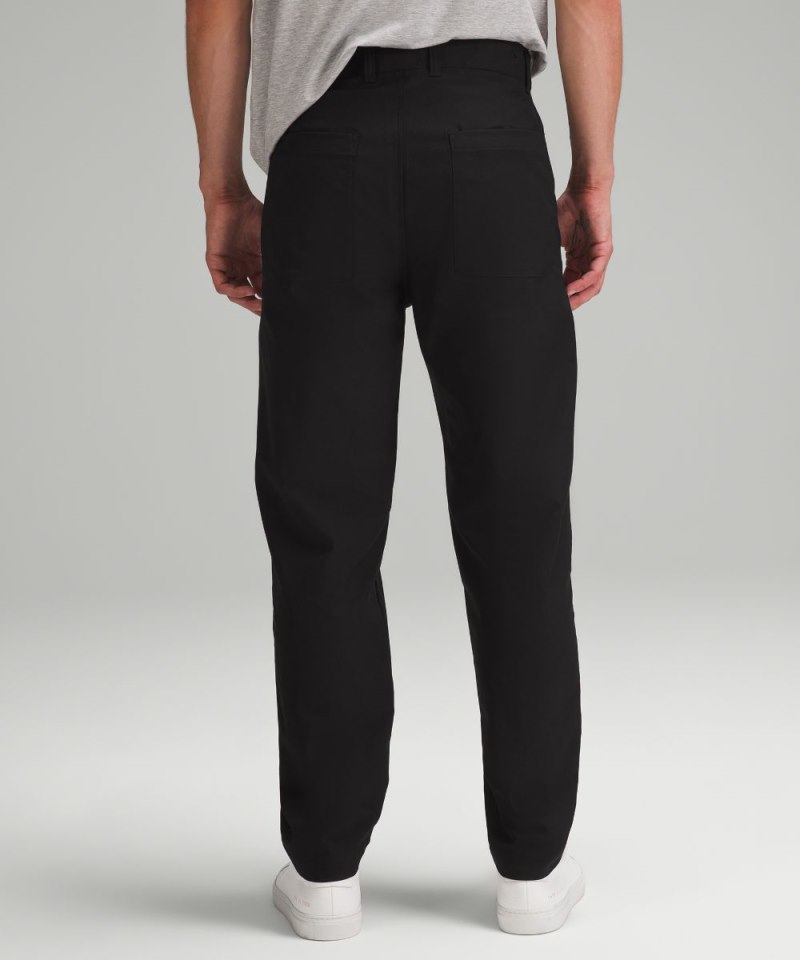 Lululemon Relaxed-Tapered Smooth Twill Trouser Black Online Outlet Sale