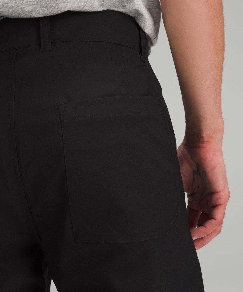 Lululemon Relaxed-Tapered Smooth Twill Trouser Black Online Outlet Sale