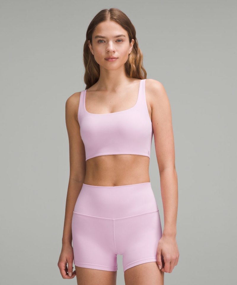 Lululemon Bend This Scoop and Square Bra *Light Support, A-C Cups Vitapink Online Outlet Sale