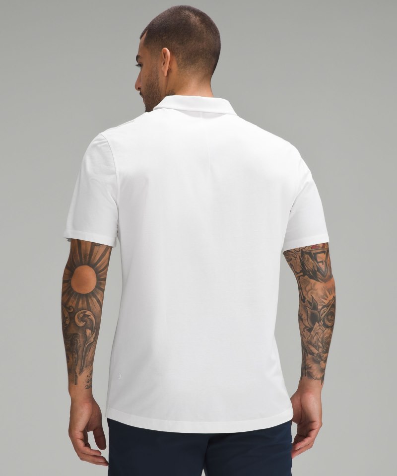 Lululemon Evolution Short-Sleeve Polo Shirt *Oxford White Online Outlet Sale