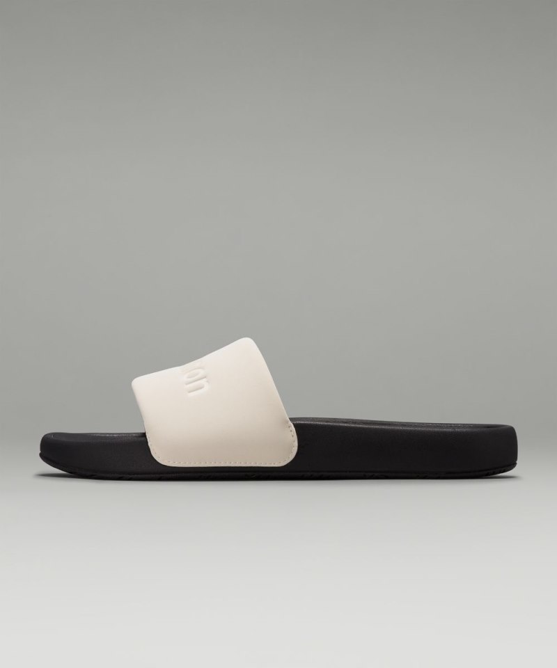 Lululemon restfeel Women's Slide *Graphic Light Ivory / Black / Light Ivory Online Outlet Sale