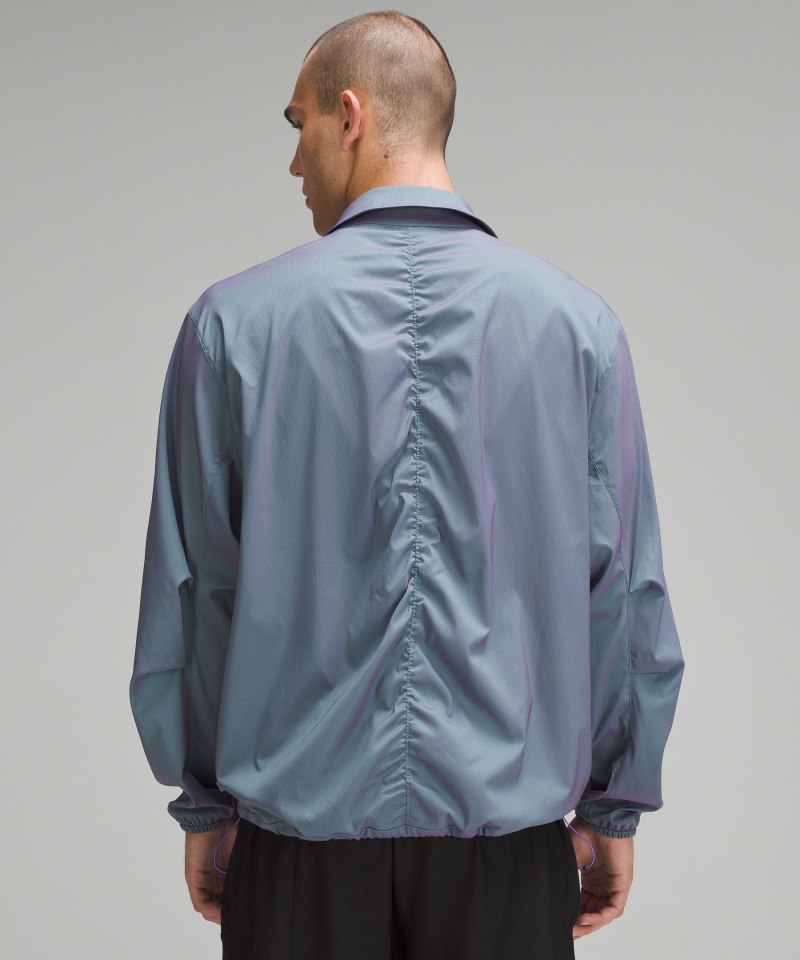 Lululemon lululemon lab Lightweight Ripstop Jacket Tidewater Teal / Power Purple Online Outlet Sale