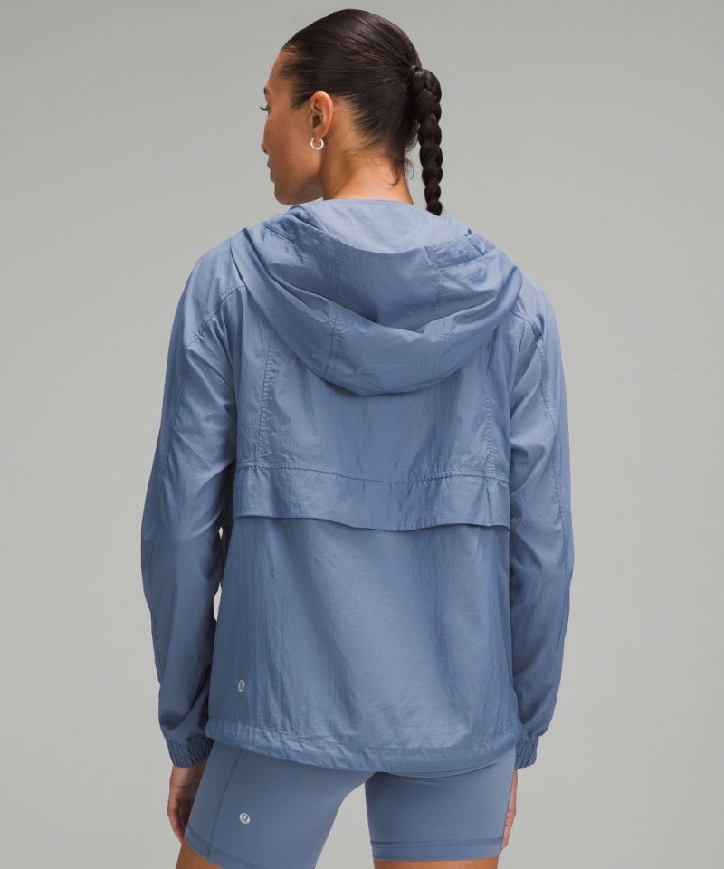 Lululemon Hood Lite Jacket Oasis Blue Online Outlet Sale