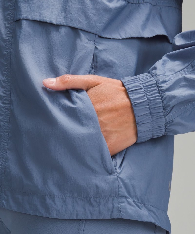 Lululemon Hood Lite Jacket Oasis Blue Online Outlet Sale