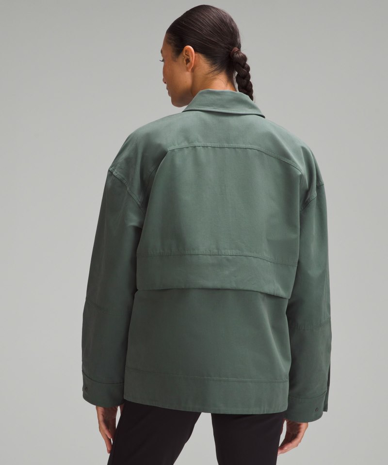 Lululemon Glyde 2-in-1 Adaptable Jacket Dark Forest Online Outlet Sale
