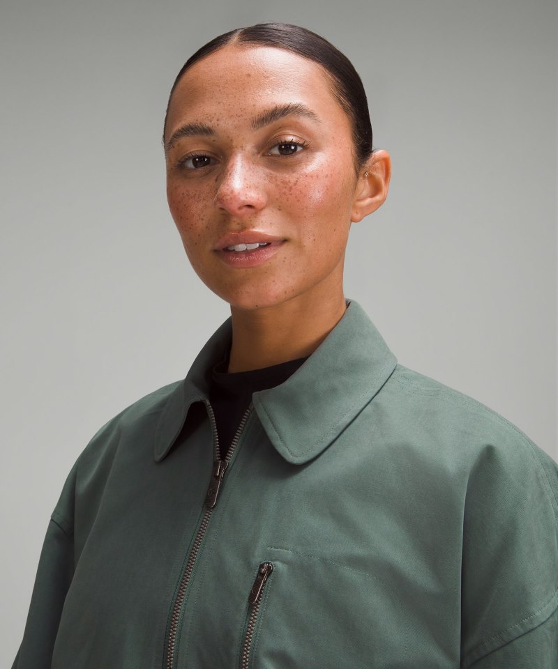 Lululemon Glyde 2-in-1 Adaptable Jacket Dark Forest Online Outlet Sale