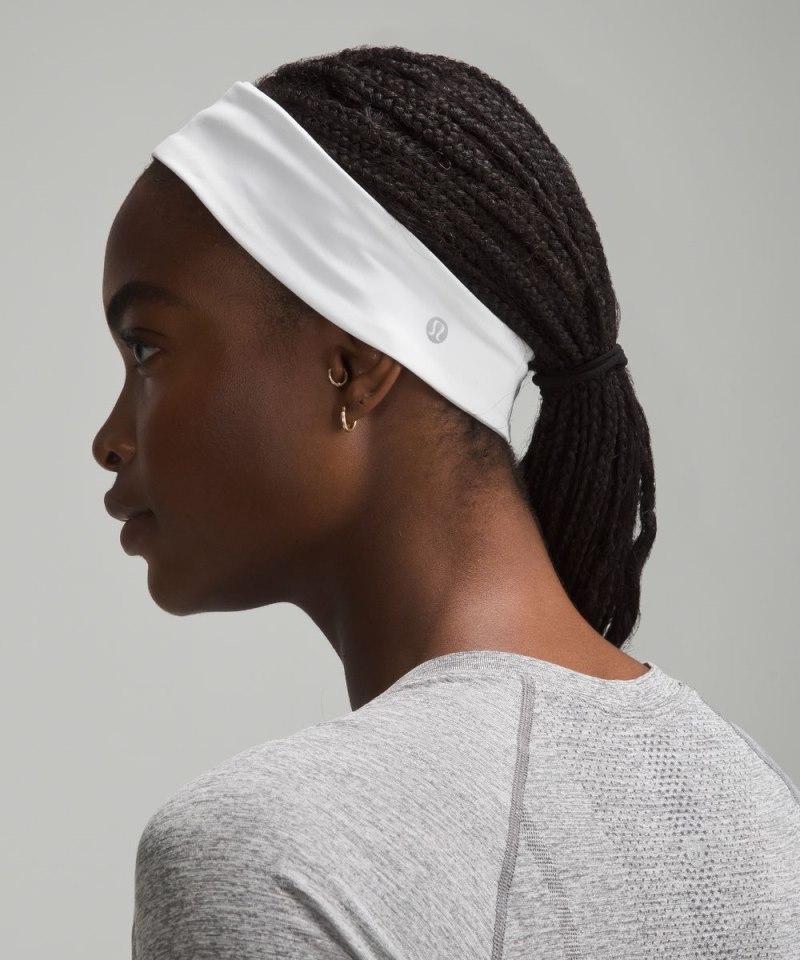 Lululemon Women's Luxtreme Training Headband White Online Outlet Sale
