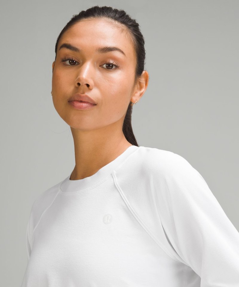 Lululemon Layered Long-Sleeve T-Shirt White Online Outlet Sale