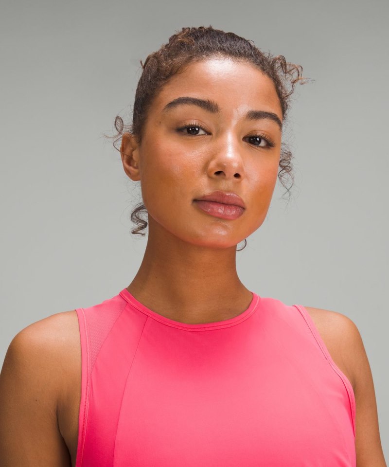 Lululemon Sculpt Tank Top Glaze Pink Online Outlet Sale