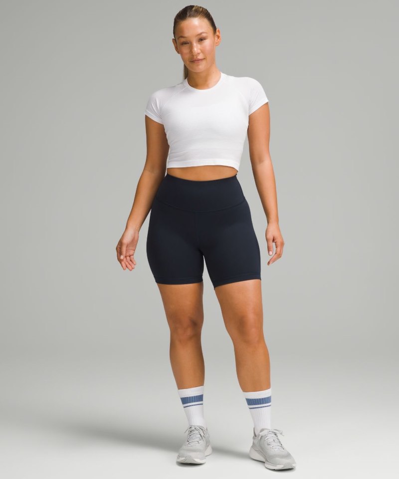 Lululemon Wunder Train Contour Fit High-Rise Short 6" True Navy Online Outlet Sale