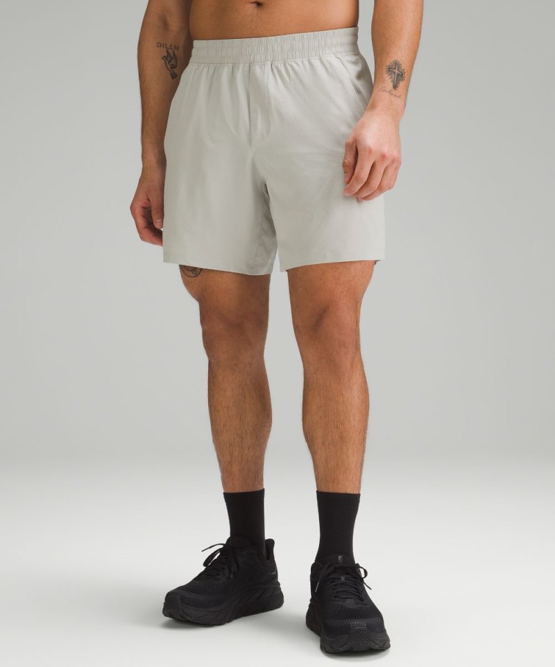 Lululemon Pace Breaker Linerless Short 7" Seal Grey Online Outlet Sale