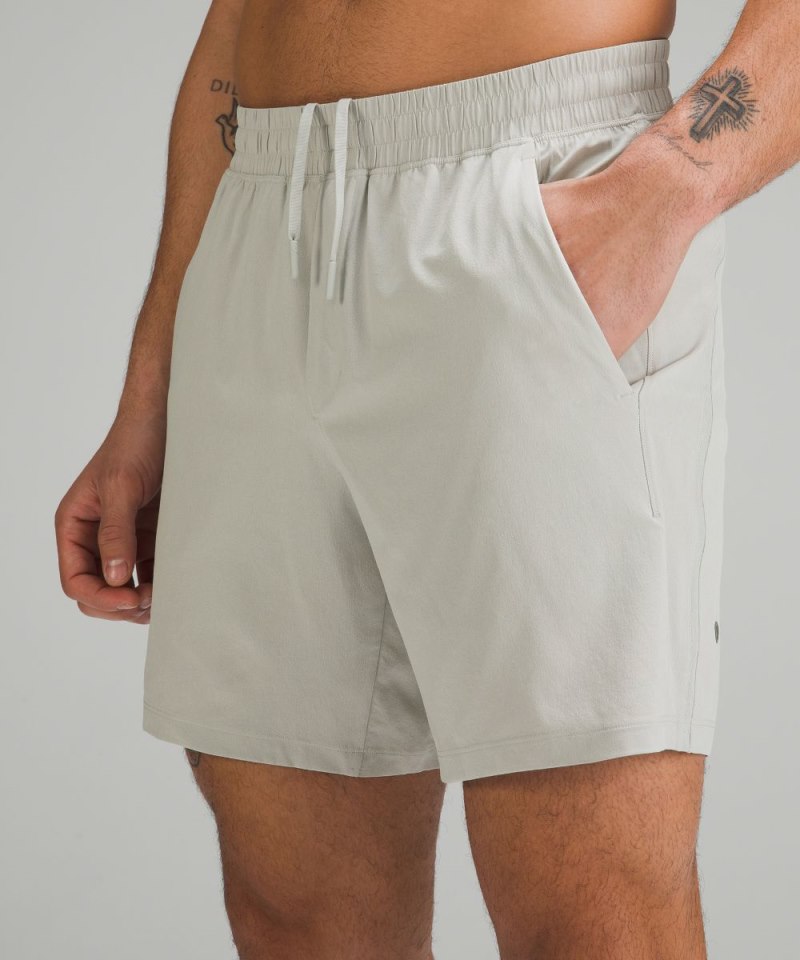 Lululemon Pace Breaker Linerless Short 7" Seal Grey Online Outlet Sale