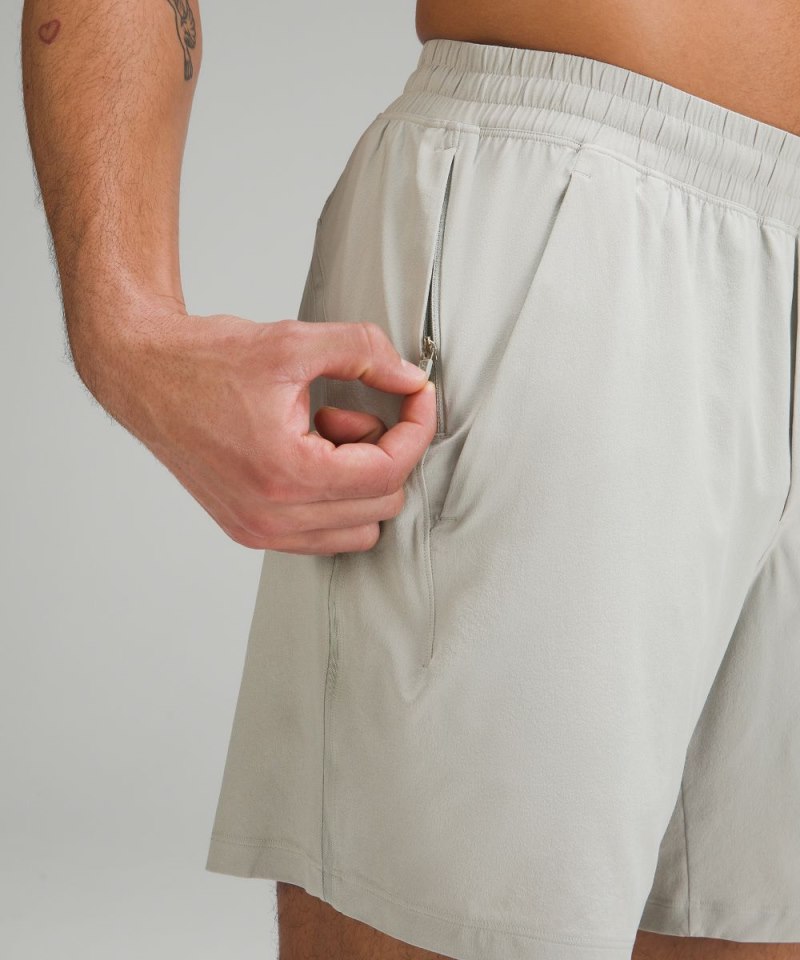 Lululemon Pace Breaker Linerless Short 7" Seal Grey Online Outlet Sale