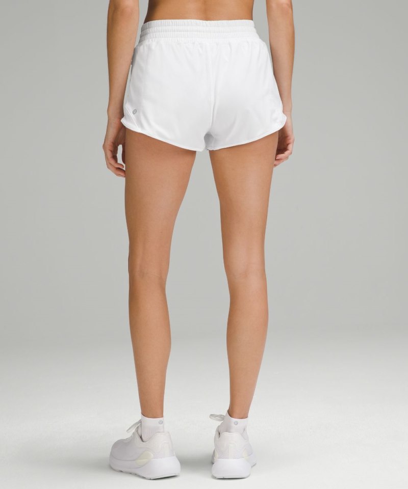 Lululemon Hotty Hot High-Rise Lined Short 2.5" White Online Outlet Sale