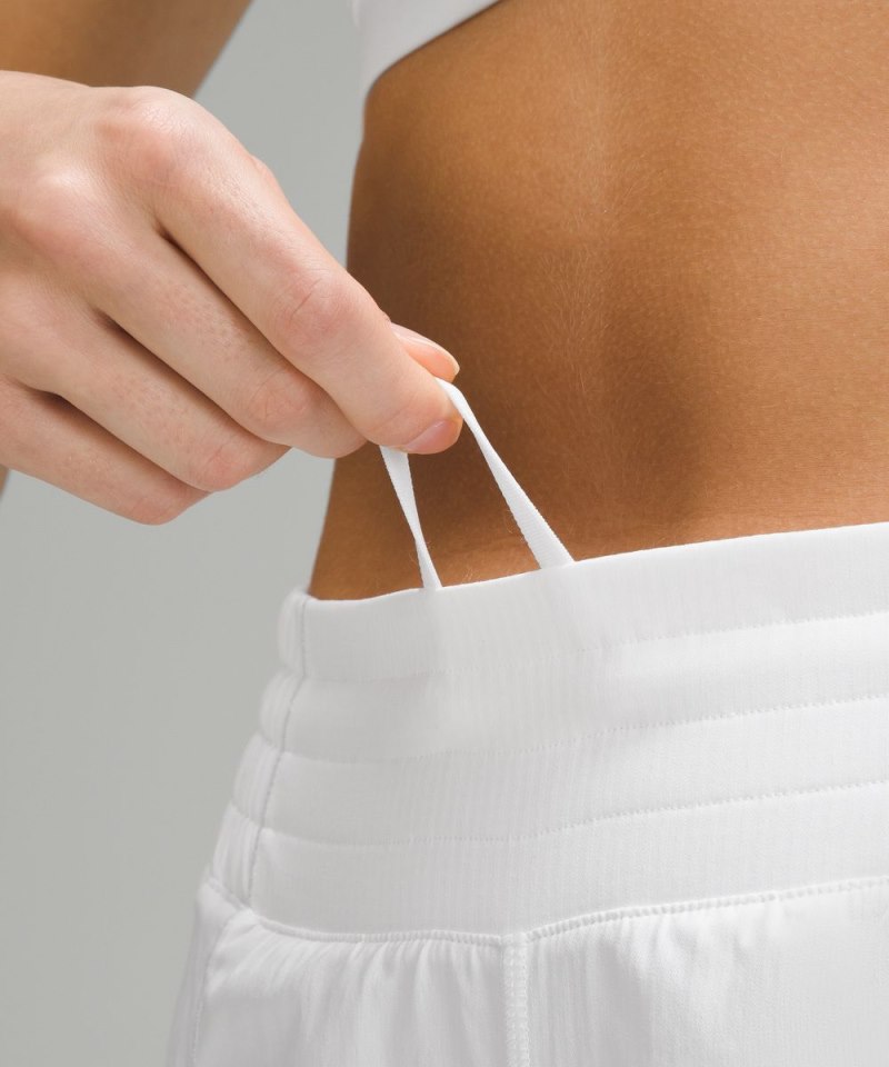 Lululemon Hotty Hot High-Rise Lined Short 2.5" White Online Outlet Sale