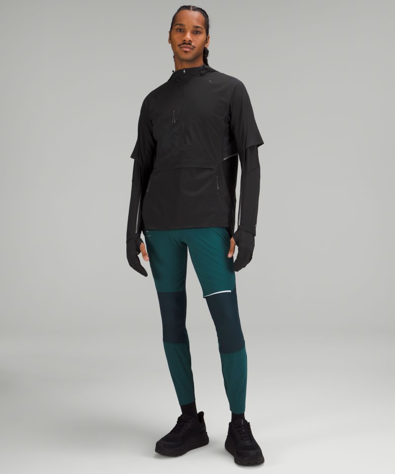 Lululemon SenseKnit Composite Running Jacket Black Online Outlet Sale
