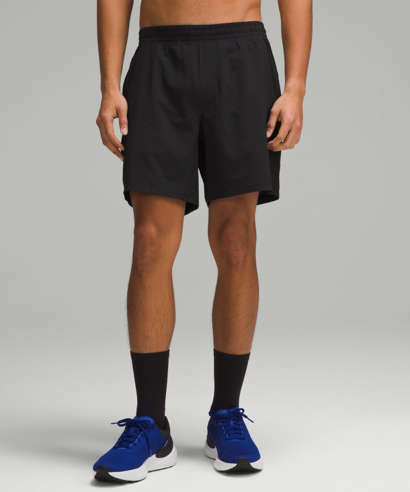 Lululemon Pace Breaker Lined Short 7" Black Online Outlet Sale
