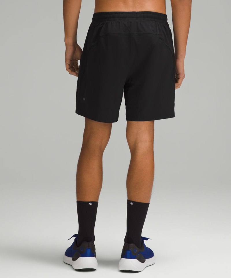Lululemon Pace Breaker Lined Short 7" Black Online Outlet Sale