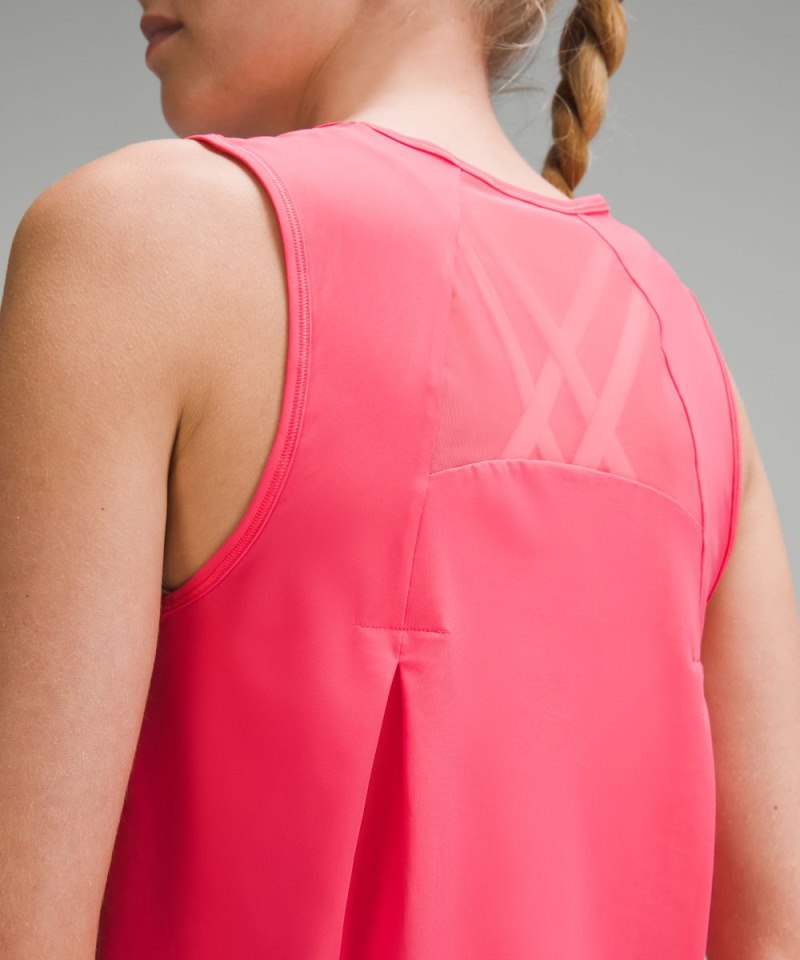 Lululemon Sculpt Cropped Tank Top Glaze Pink Online Outlet Sale