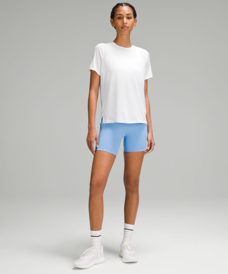 Lululemon Ultralight Hip-Length T-Shirt White Online Outlet Sale