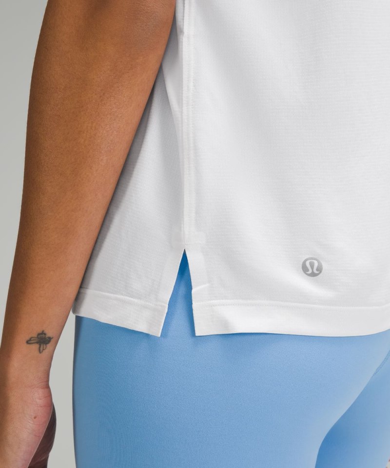 Lululemon Ultralight Hip-Length T-Shirt White Online Outlet Sale
