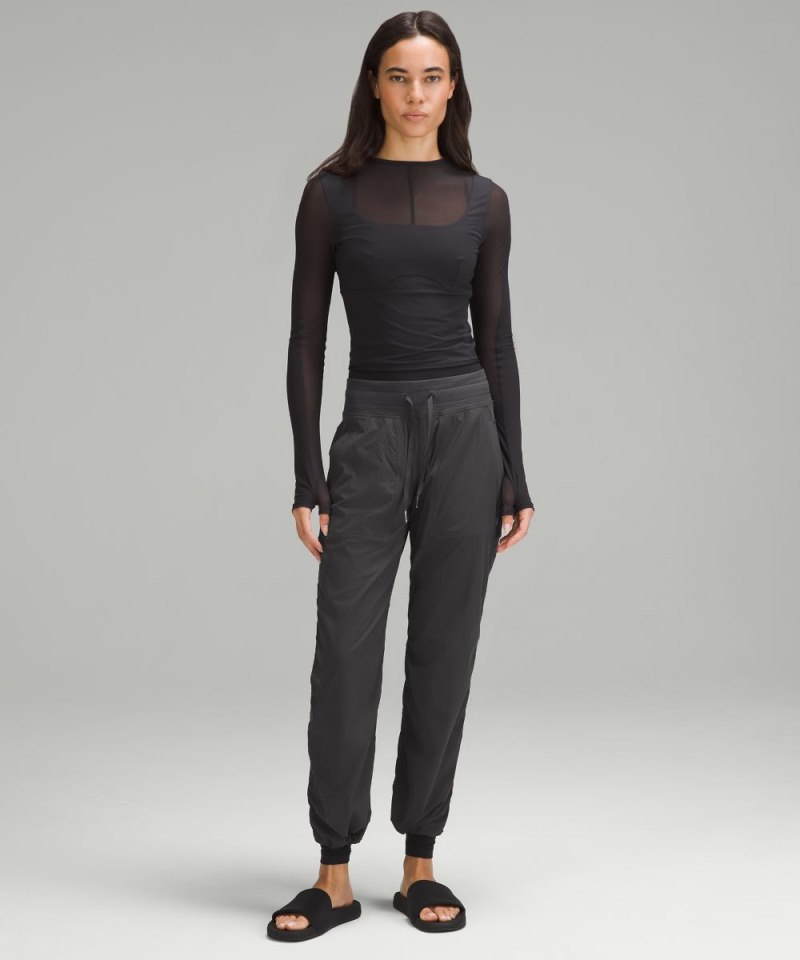 Lululemon Dance Studio Mid-Rise Pant *Short Graphite Grey Online Outlet Sale