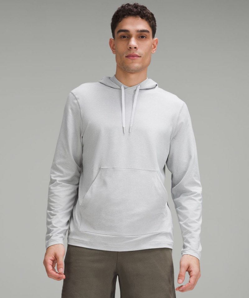 Lululemon Soft Jersey Pullover Hoodie Heathered Vapor / Heathered Silver Drop Online Outlet Sale