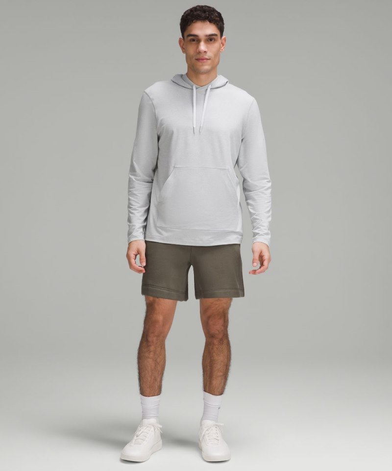 Lululemon Soft Jersey Pullover Hoodie Heathered Vapor / Heathered Silver Drop Online Outlet Sale