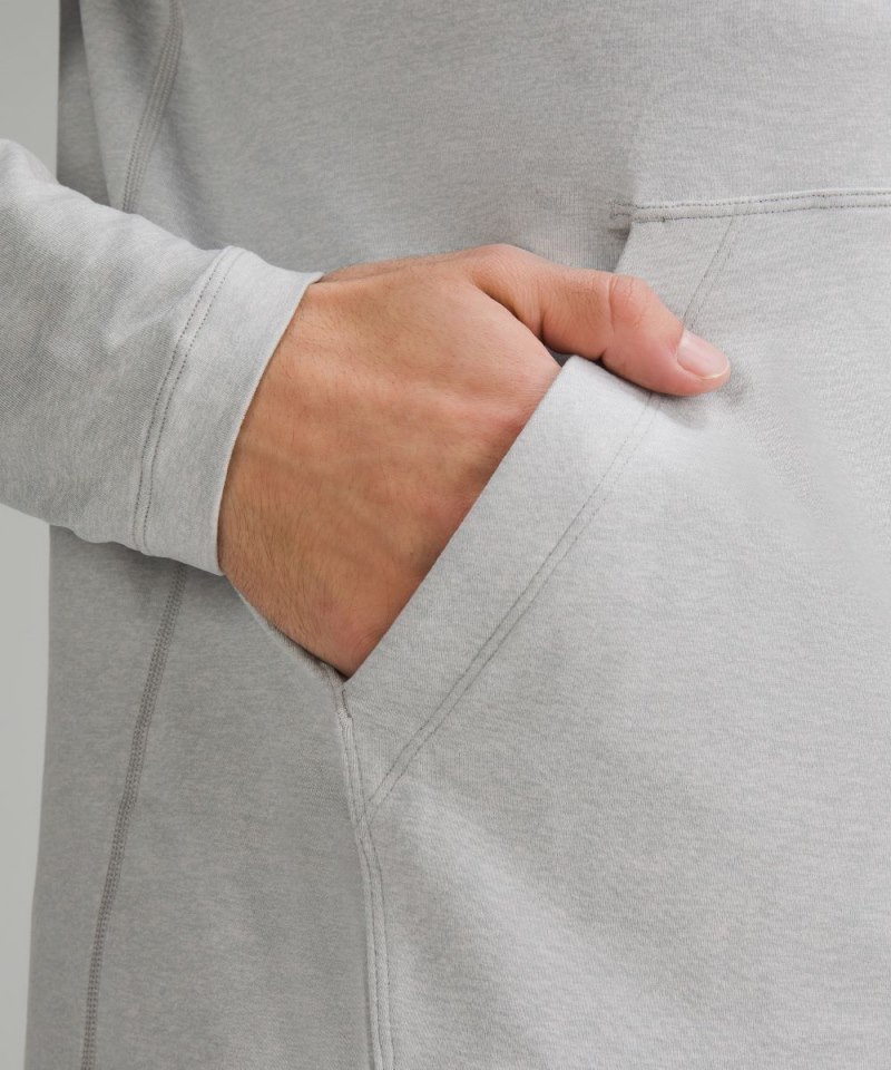 Lululemon Soft Jersey Pullover Hoodie Heathered Vapor / Heathered Silver Drop Online Outlet Sale