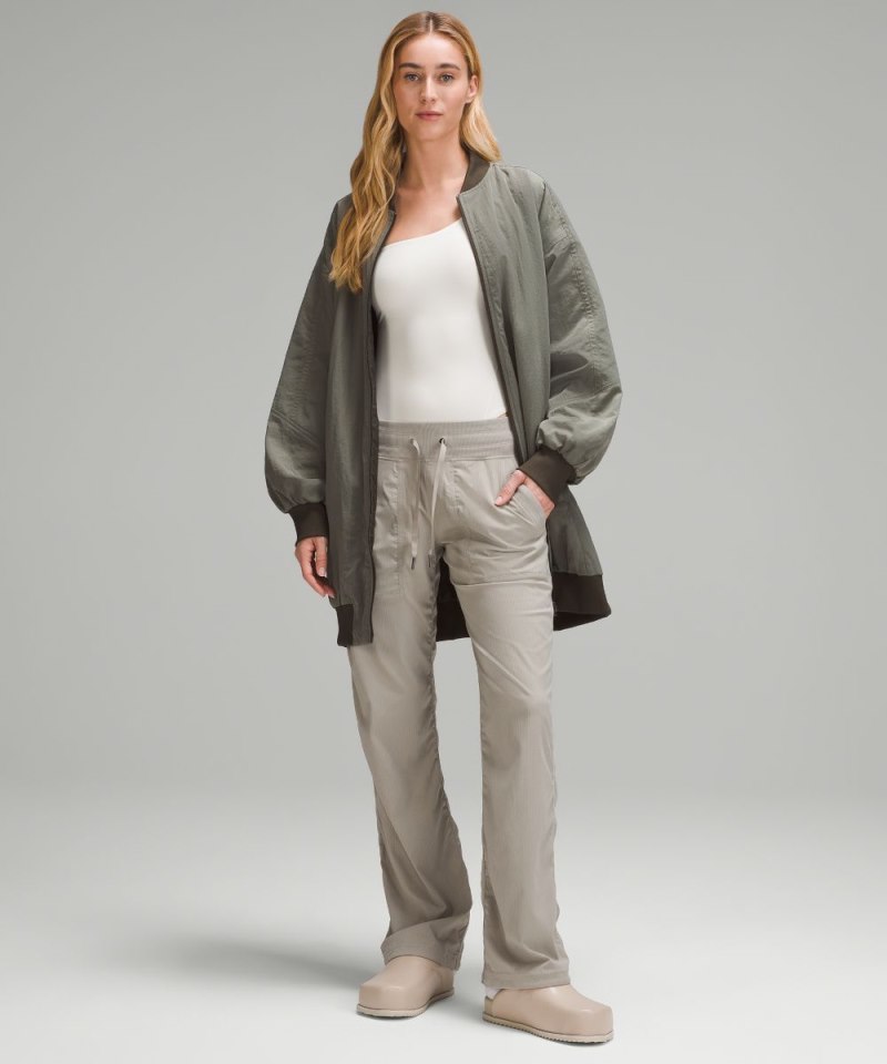 Lululemon Non-Stop Bomber Jacket *Reversible Grey Sage / Dark Olive Online Outlet Sale