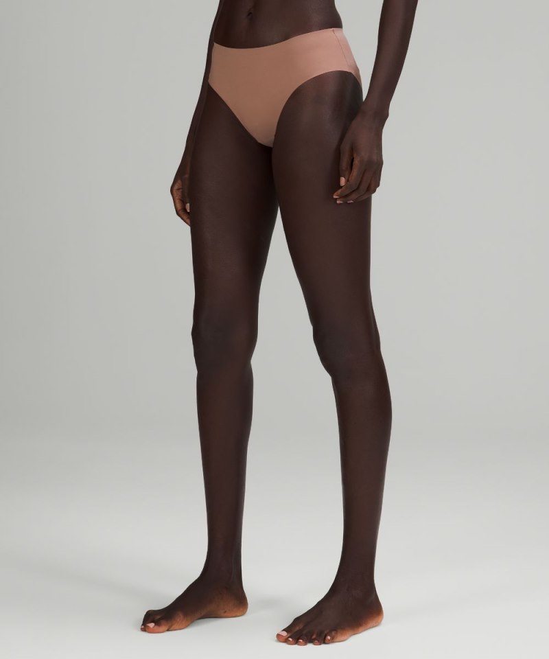 Lululemon InvisiWear Mid-Rise Bikini Underwear Twilight Rose Online Outlet Sale