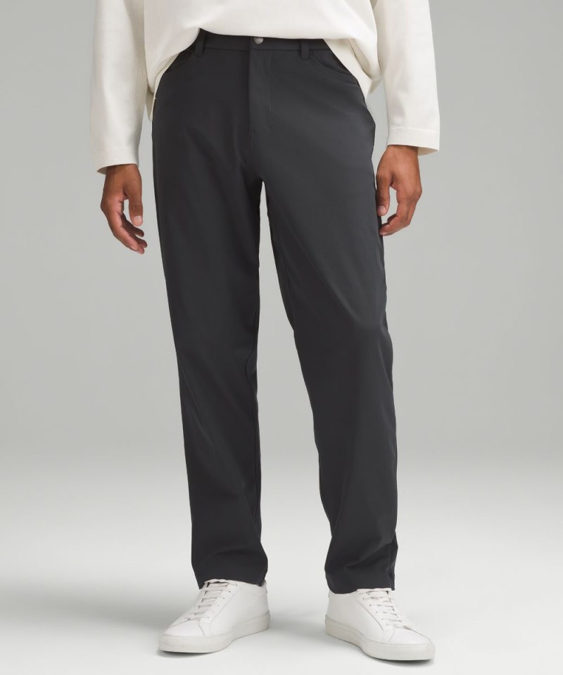 Lululemon ABC Relaxed-Fit 5 Pocket Pant 32"L *Warpstreme Obsidian Online Outlet Sale