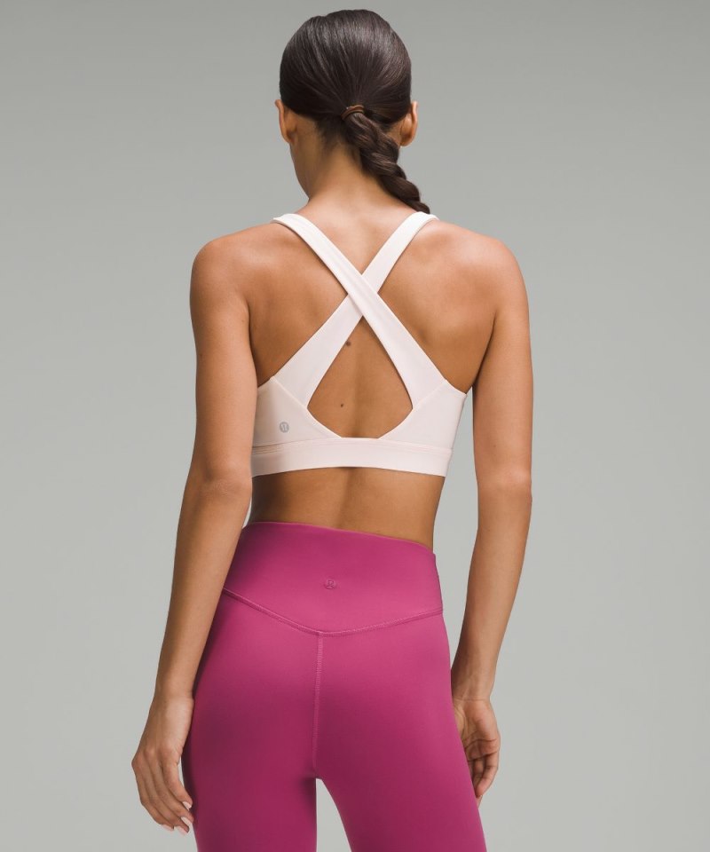 Lululemon Envital Bra *Medium Support, D / DD Cup Strawberry Milkshake Online Outlet Sale