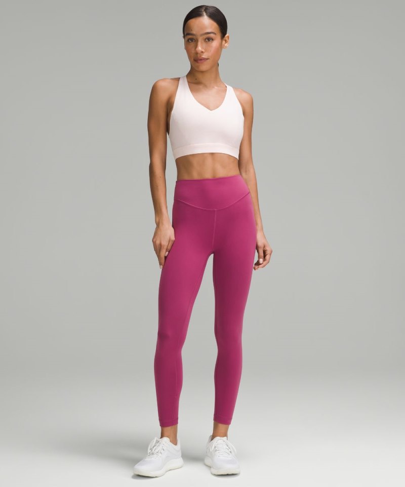 Lululemon Envital Bra *Medium Support, D / DD Cup Strawberry Milkshake Online Outlet Sale