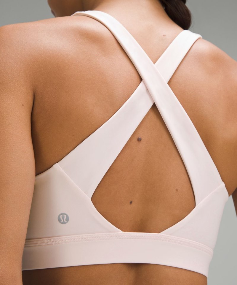 Lululemon Envital Bra *Medium Support, D / DD Cup Strawberry Milkshake Online Outlet Sale