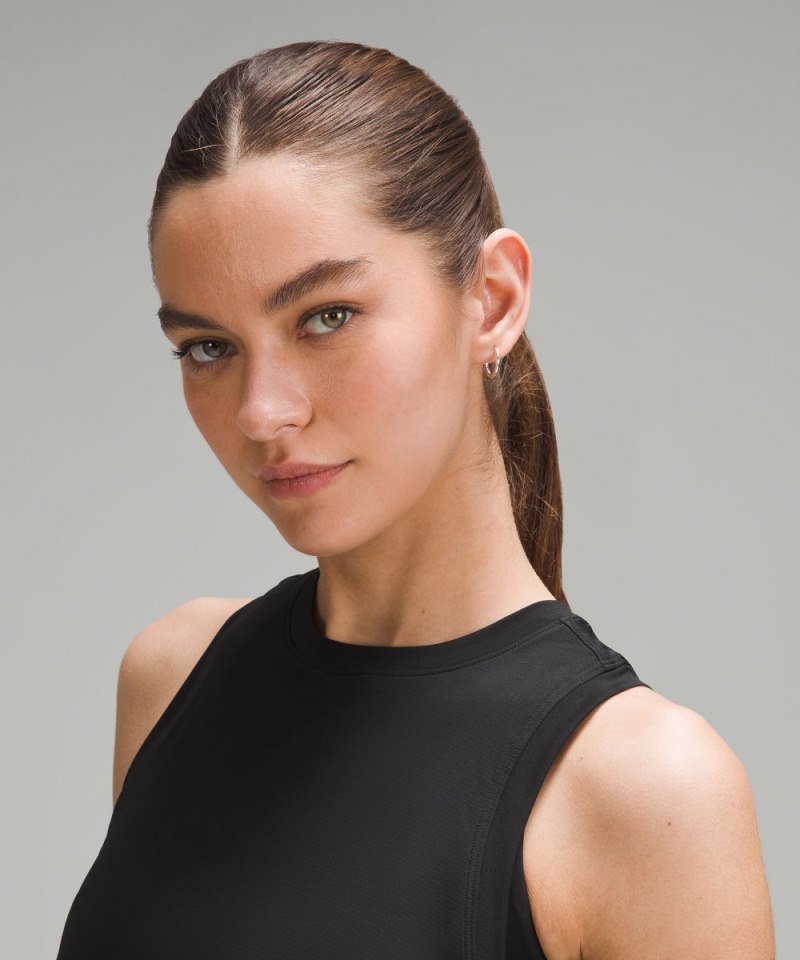 Lululemon Ultralight Waist-Length Tank Top Black Online Outlet Sale